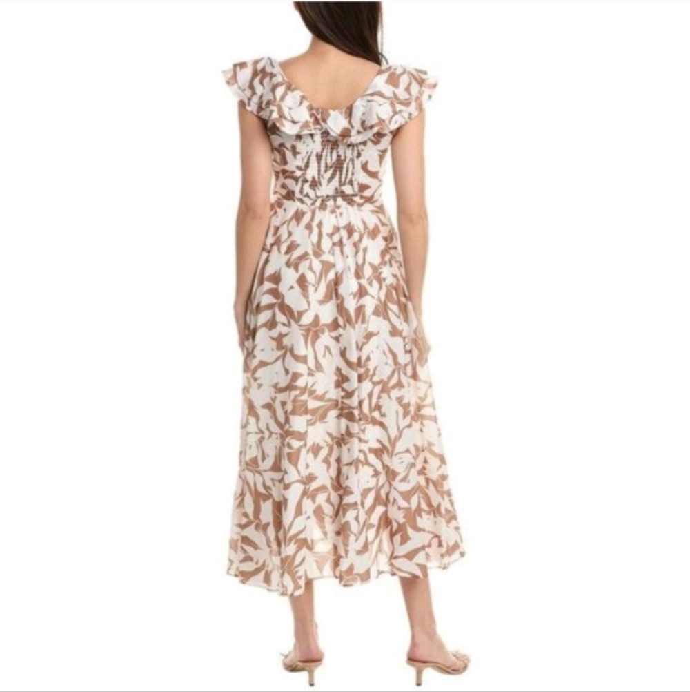 O.P.T Priya Maxi Ruffles Dress Sz Xs